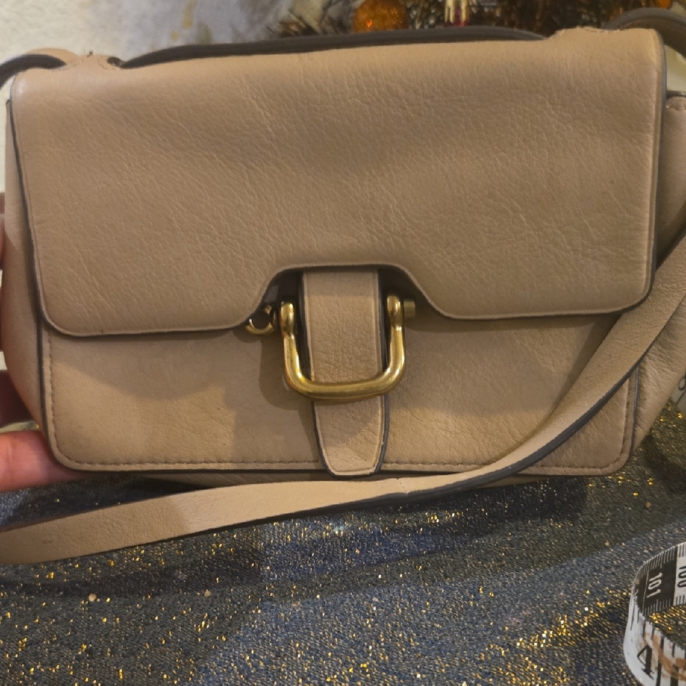 J. Crew Leather Mini Edit Crossbody